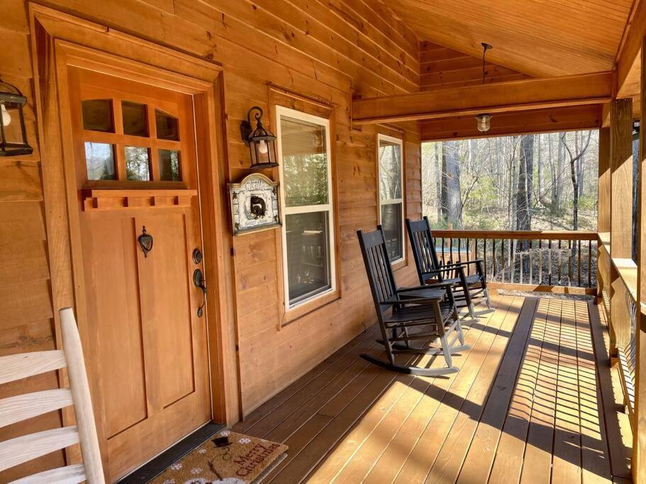 2 Bed Cabin Hot Tub Close To Helen #16 Esterno foto